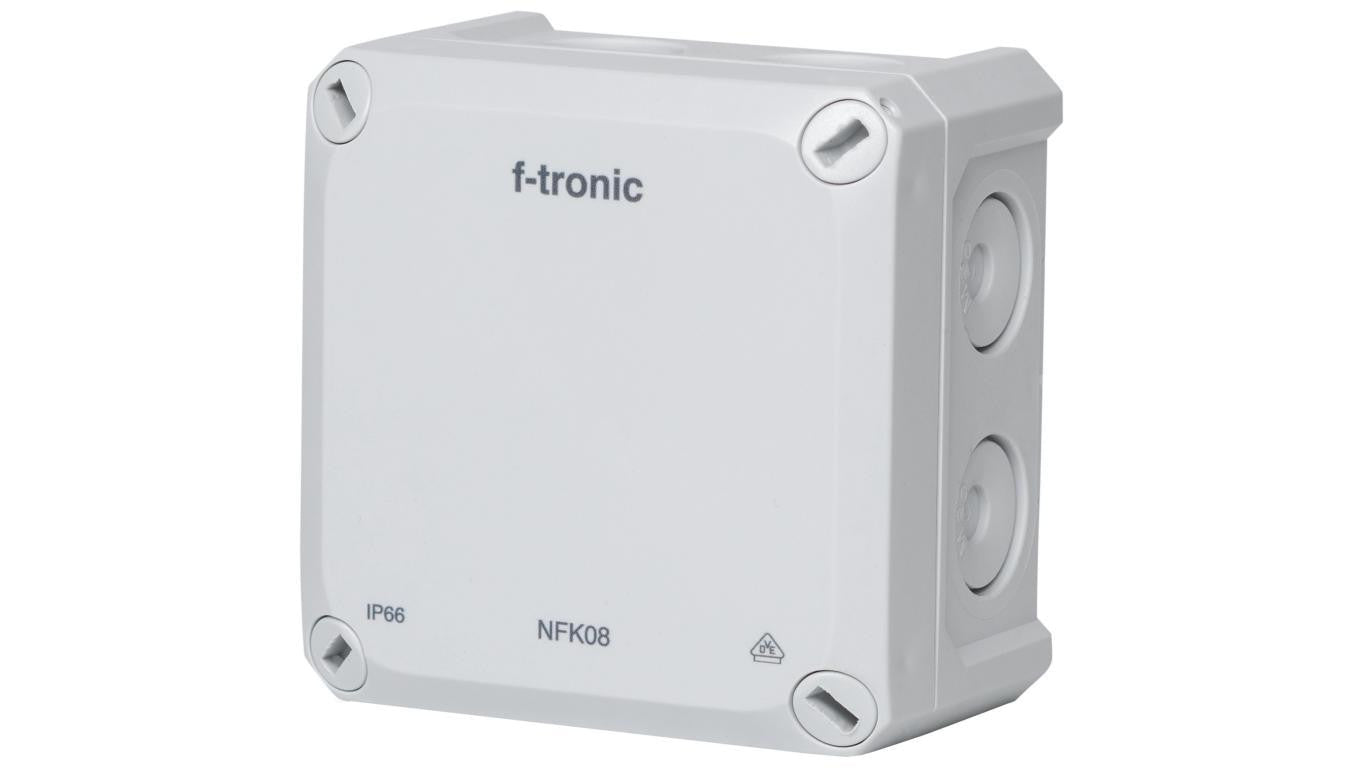 Puszka instalacyjna natynkowa hermetyczna IP66 85x85x54mm Popielaty NEPTUN Compact f-tronic