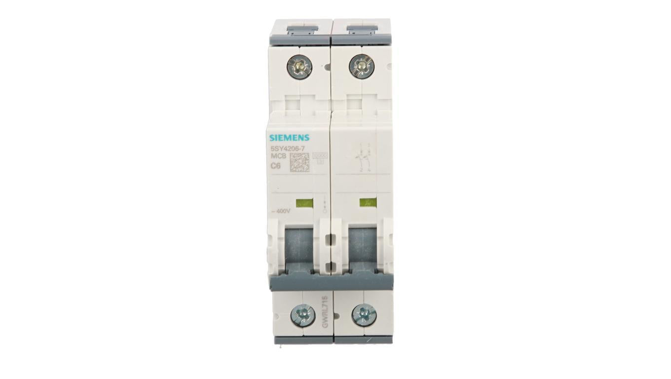 Wyłącznik nadprądowy 2P C 6A 10kA AC SENTRON 5SY4206-7