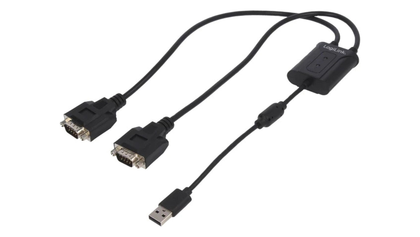 Konwerter, D-Sub 9-PINx2/USB A AU0031