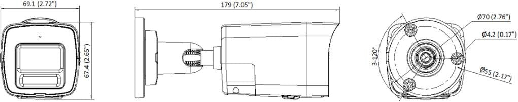Kamera IP Hikvision DS-2CD1027G2H-LIUF/SL 2.8mm PL