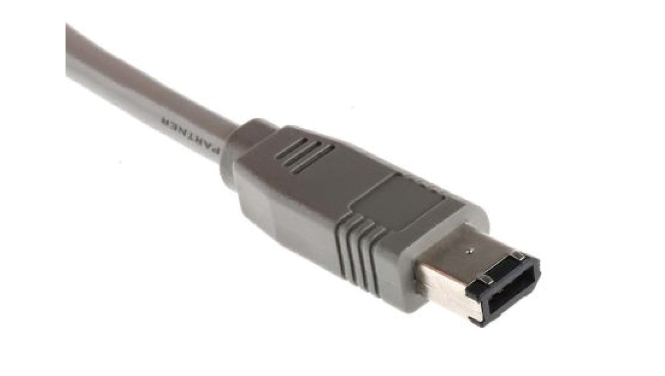 Wiązka kablowa Firewire, typ: Fire Wire, dł.: 2m, złącze A: 6-stykowy wtyk Firewire, złącze B: 6-stykowy wtyk Firewire,