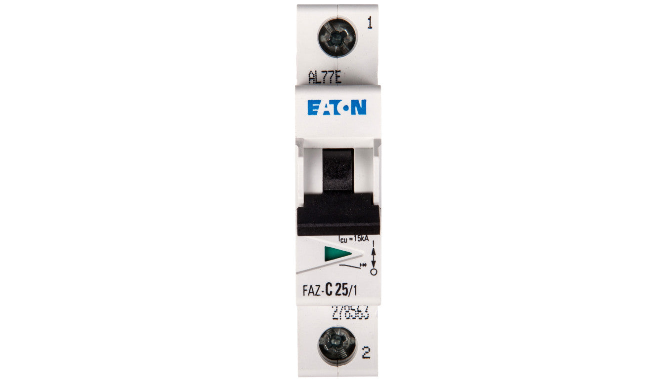 Wyłącznik nadprądowy 1P C 25A 15kA AC FAZ C25/1 278563