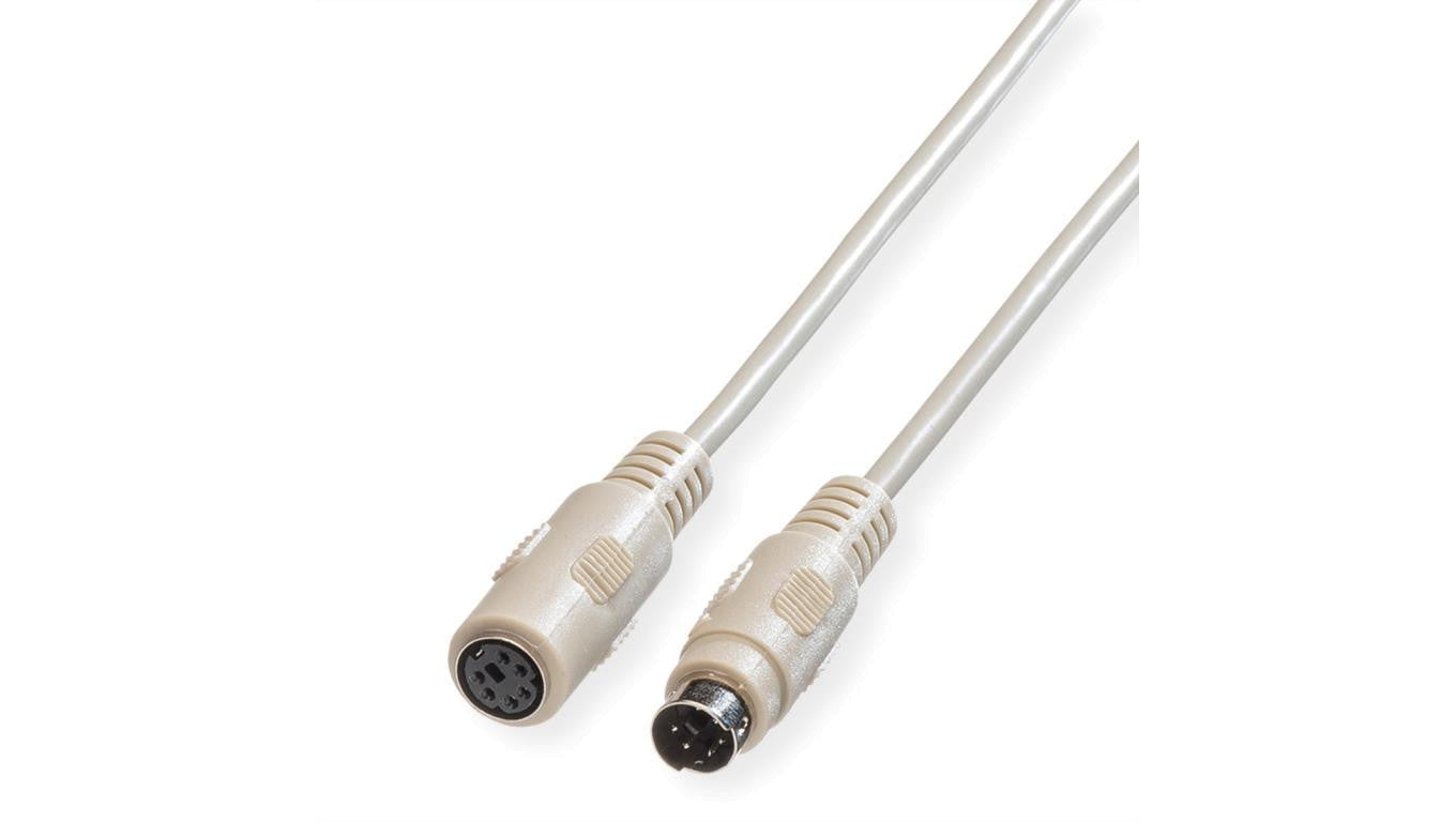 Kabel ROLINE PS/2 klawiatura/mysz M/F, 10 m