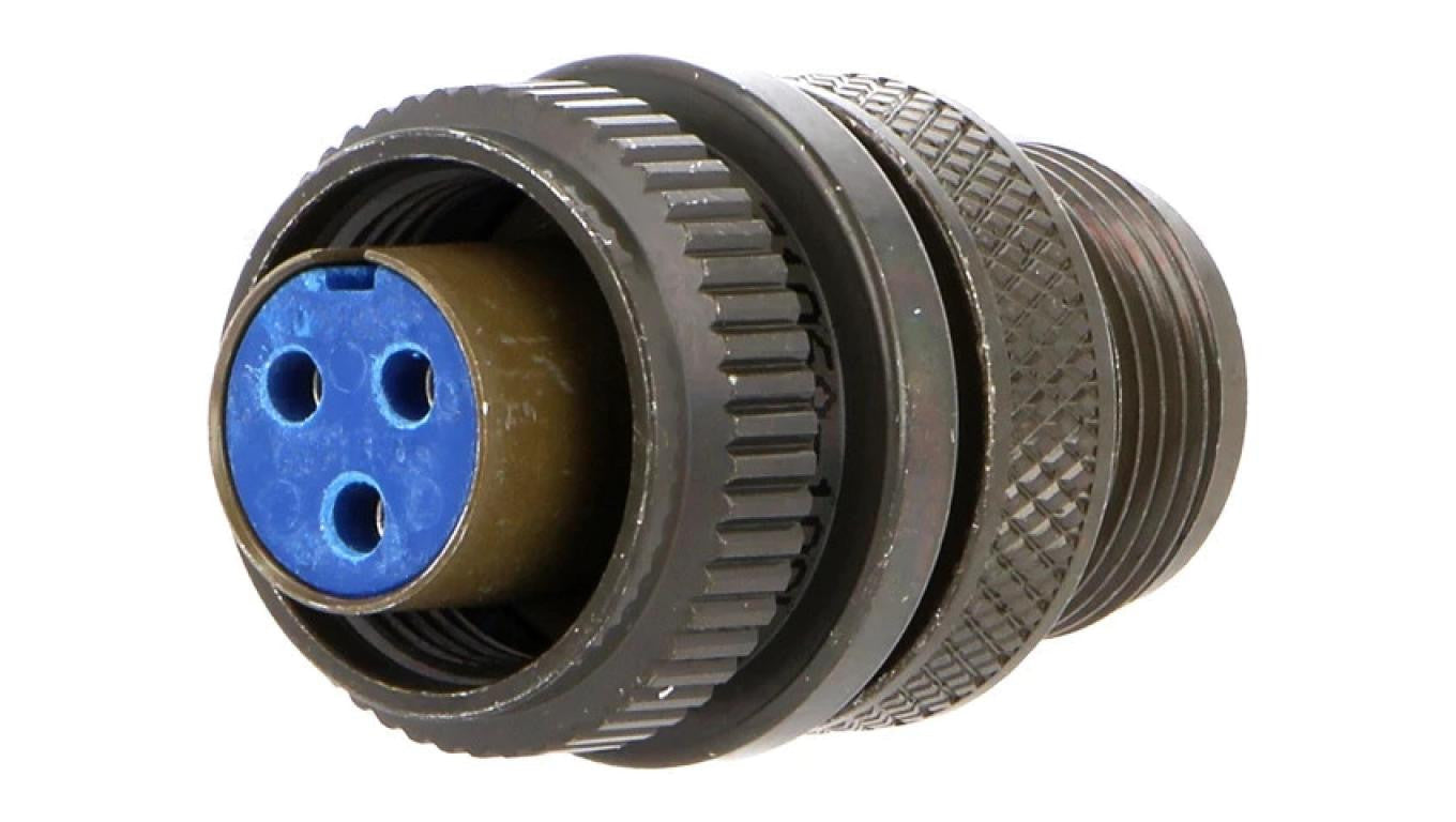 Złącze okrągłe rozmiar 10SL 97 stop aluminium 97-3106A-10SL-3S