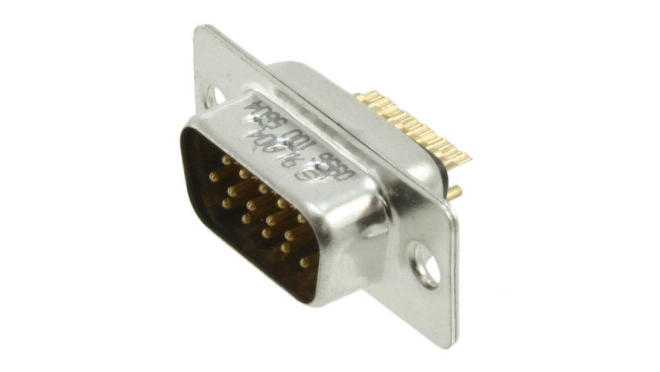 D-Sub HD PIN: 15 wtyk męskie lutowanie Trwałość mech: 50cykli 09561005604