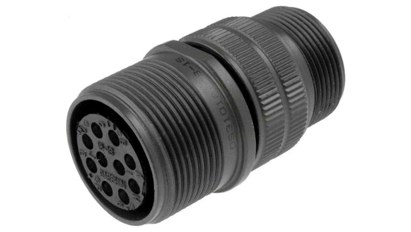 Złącze okrągłe rozmiar 18 MS/DS stop aluminium DS3101A 18-1S