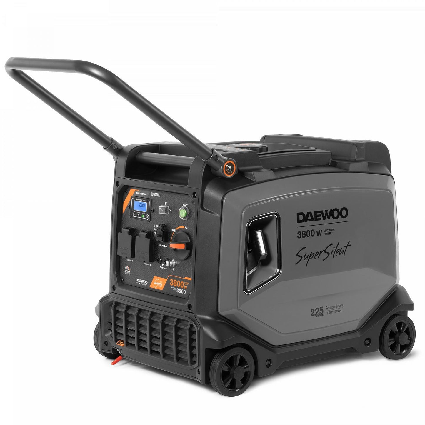 AGREGAT PRĄDOTWÓRCZY INWERTOROWY SUPER SILENT DAEWOO GDA 4500SEi 3.8kW