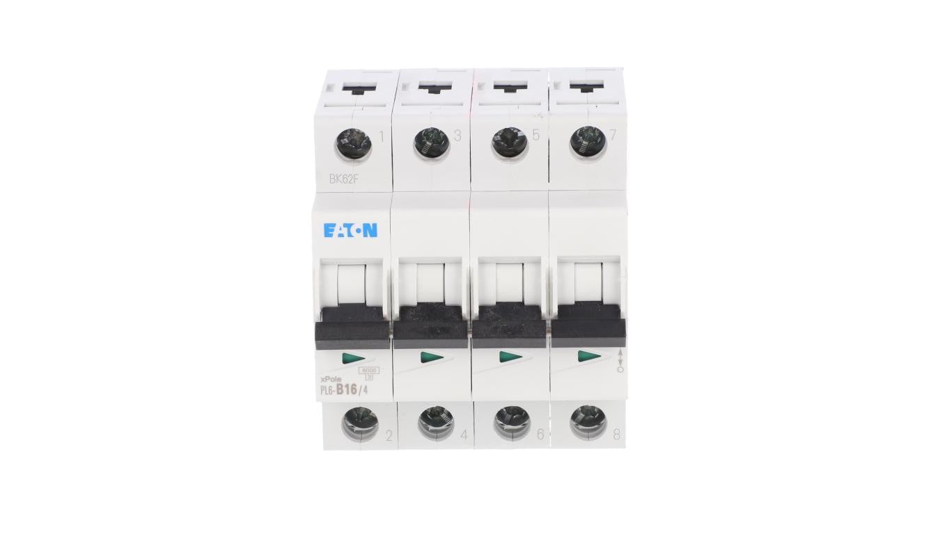 Wyłącznik nadprądowy 4P B 16A 6kA AC PL6-B16/4 166494