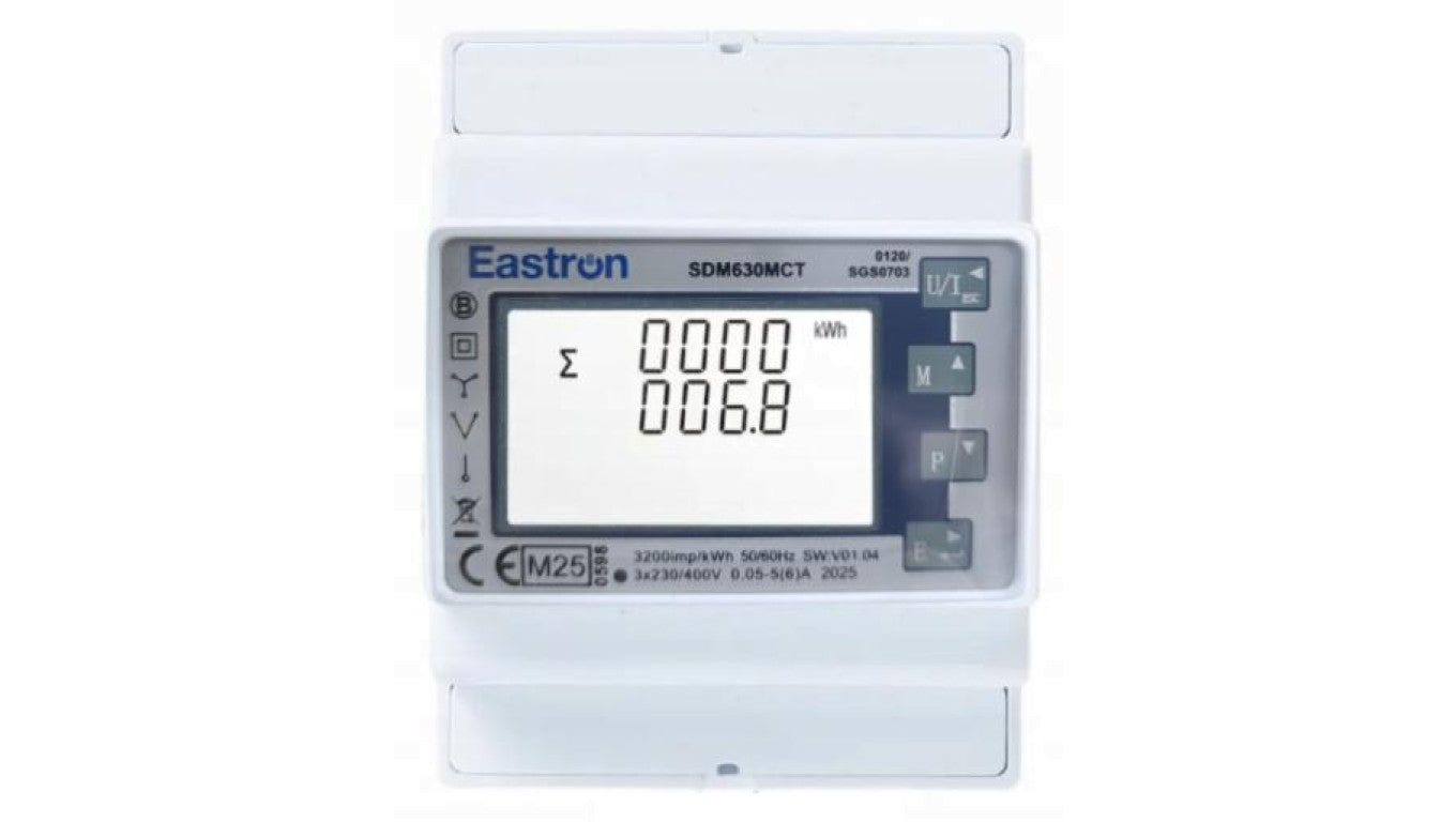 Licznik energii 3-faz trójfazowy LCD do przekładników prądowych MODBUS zdalny MID