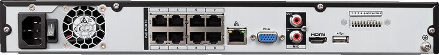 Rejestrator BCS LINE BCS-L-NVR0802-A-4KE-8P(2)