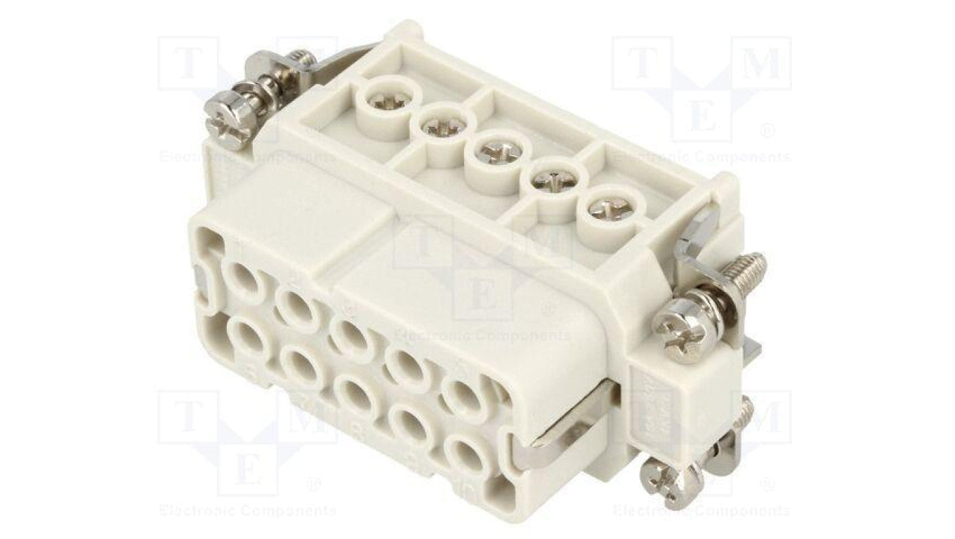 Złącze HDC wkładka stykowa żeńskie GWconnect PIN 10 16A 250V 93601-0137