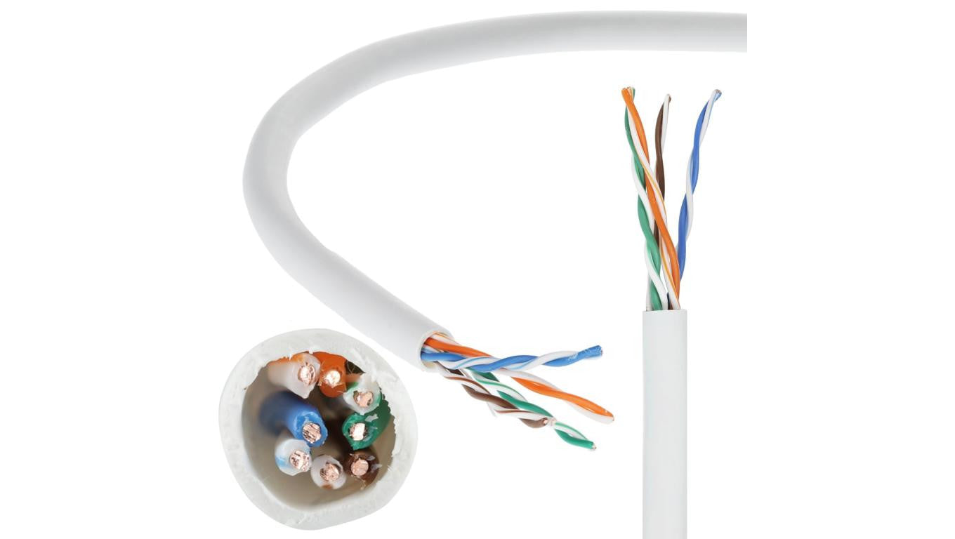 Kabel UTP kat.5e U/UTP 4x2x0,5 LSZH SecurityNET /305m/