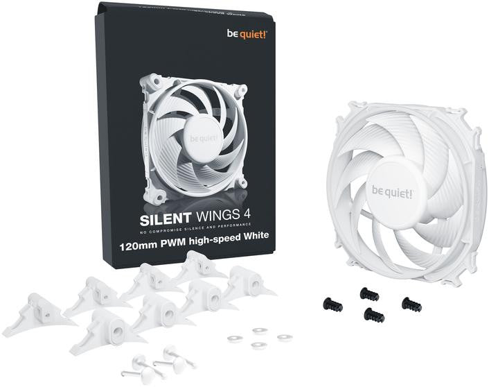 Wentylator be quiet! Silent Wings 4 PWM White High-Speed 120mm biały