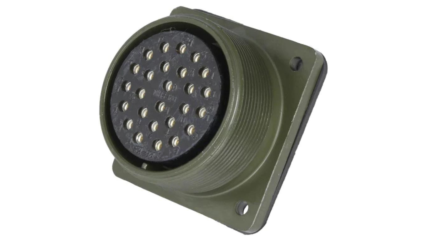 Złącze okrągłe 13A rozmiar 28 MS/DS stop aluminium DS3102A 28-12S