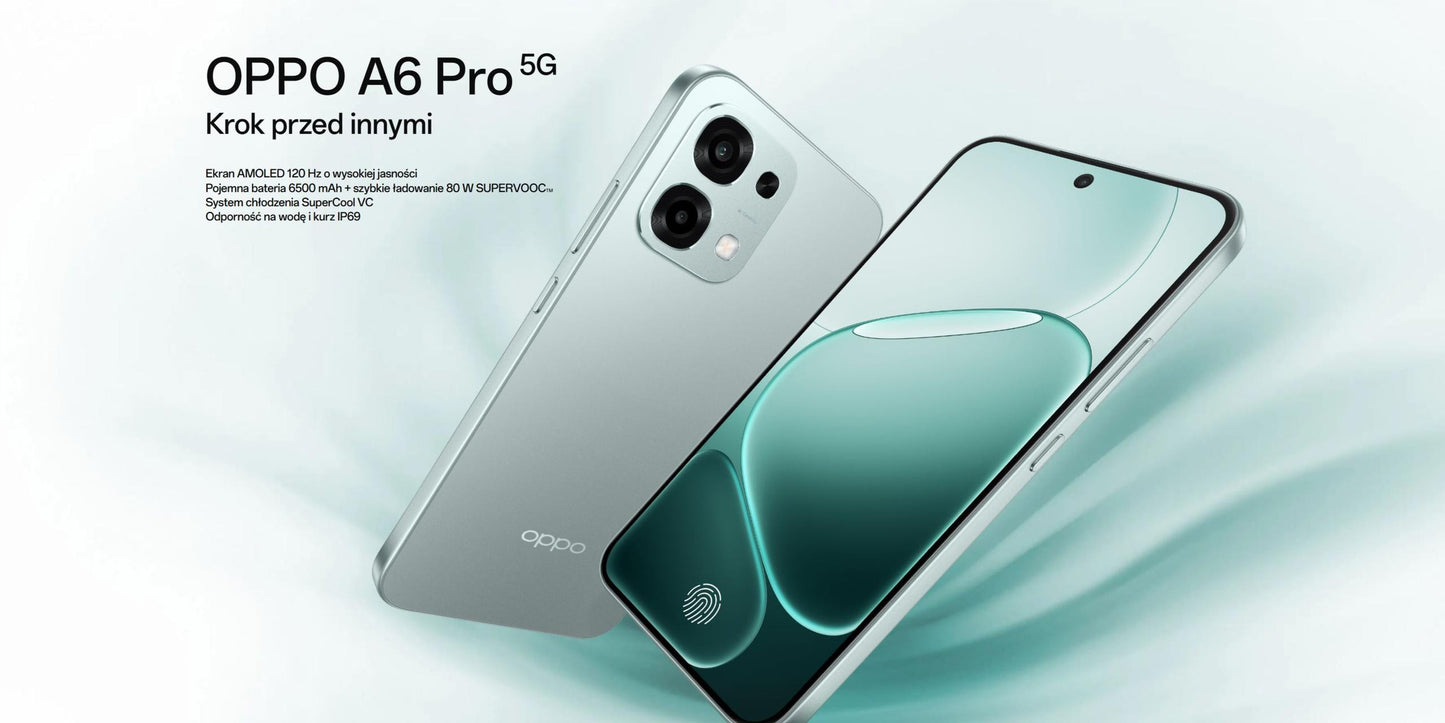 Smartfon OPPO A6 Pro 5G 8/256GB Stellar Black