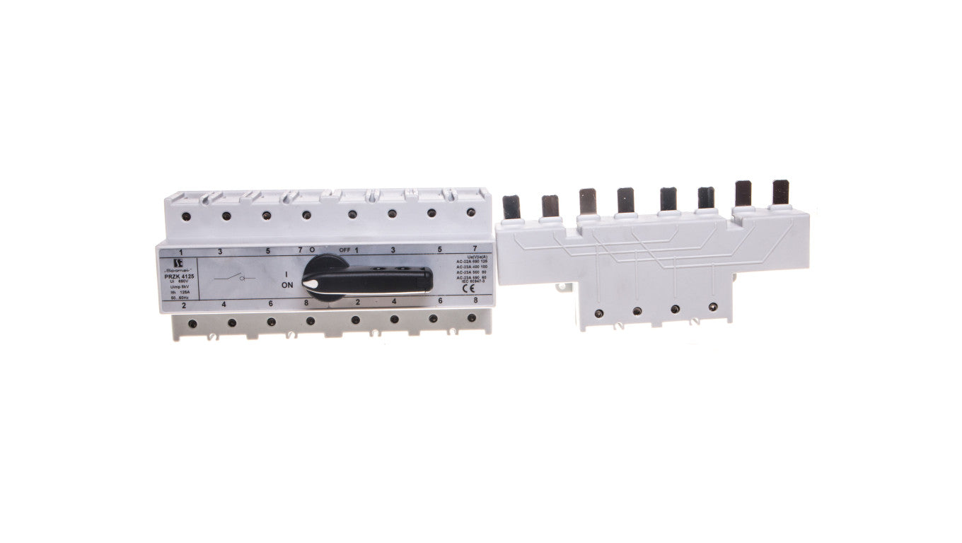 Przełącznik sieć-agregat 125A 4P PRZK-4125W02