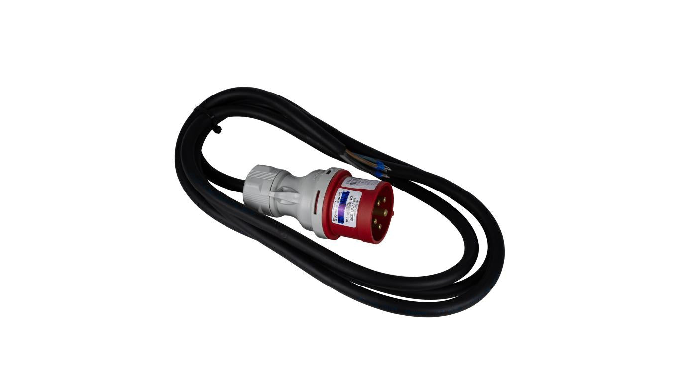Kabel Przyłączeniowy Siłowy H07RN-F 5x2,5mm Wtyczka: 32A // 10m 3252510