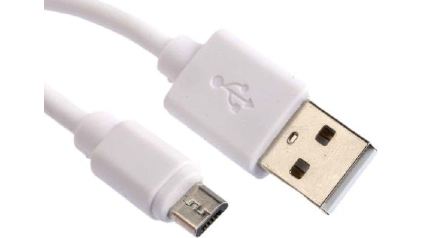 Kabel USB, dł. 1m, kolor: Biały