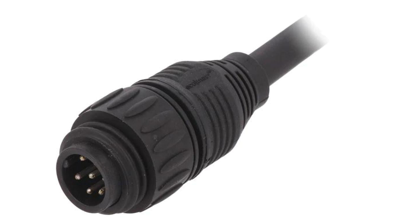 Złącze okrągłe wtyk 7-PIN męski przewody ECOMATE (C016) CA0161A02603012