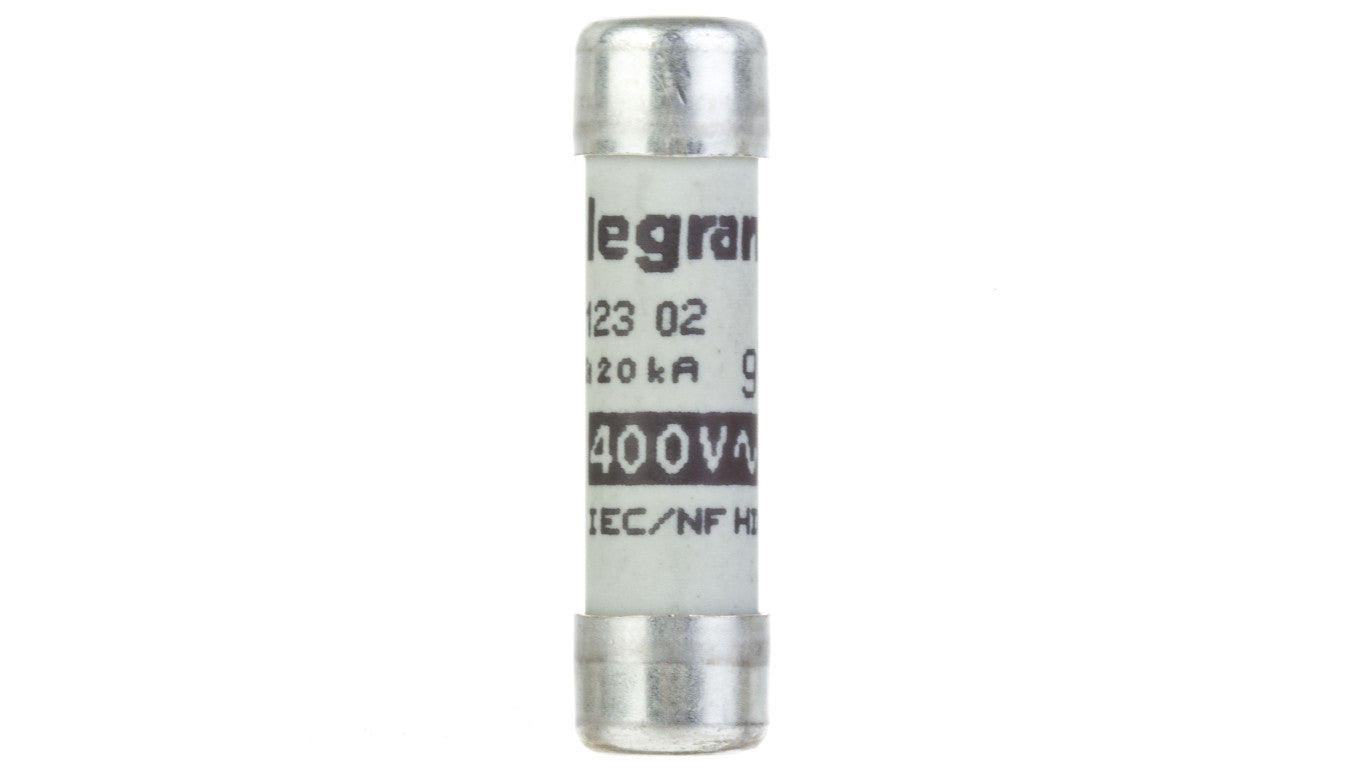 Wkładka bezpiecznikowa cylindryczna 8,5x31,5mm 2A gG 400V 012302