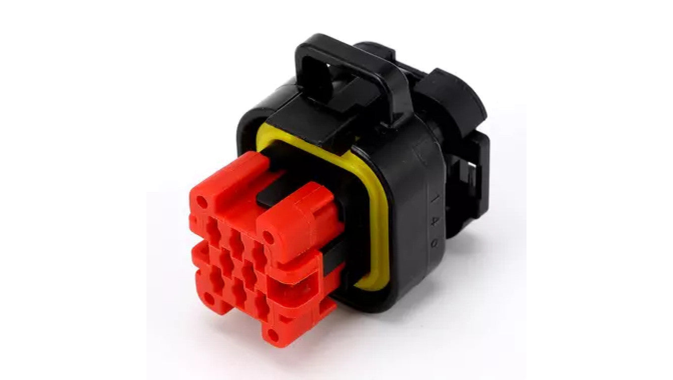 Złącze automotive AMPSEAL wtyk żeńskie 8-PIN na przewód 776286-1