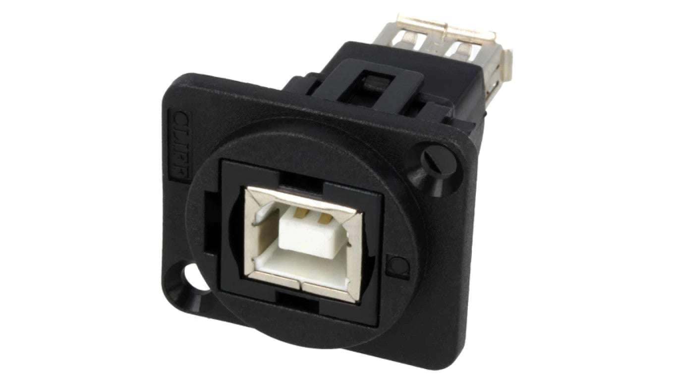 Łącznik USB A - USB B 2.0 FT plastik CP30207N