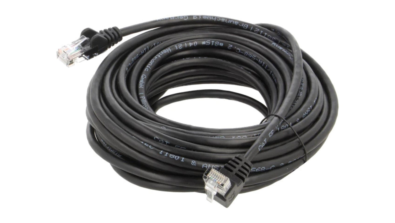 Patch cord F/UTP 5e linka CCA PVC czarny 10m 26AWG 94191