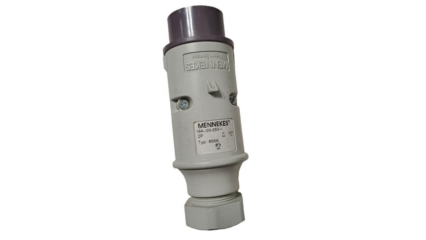 Wtyk 2piny Mennekes 24v 16a Ip44 655a
