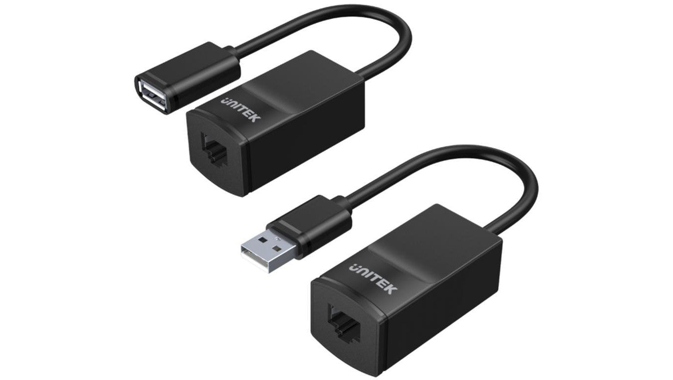 Przedłużacz USB Unitek Y-UE01001 do 60m pod kabel kat.5e
