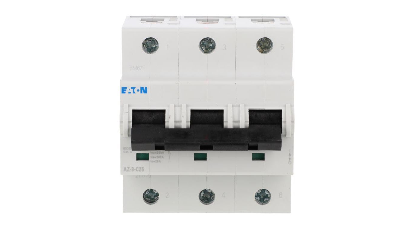 Wyłącznik nadprądowy 3P C 25A 25kA AC AZ-3-C25 211776