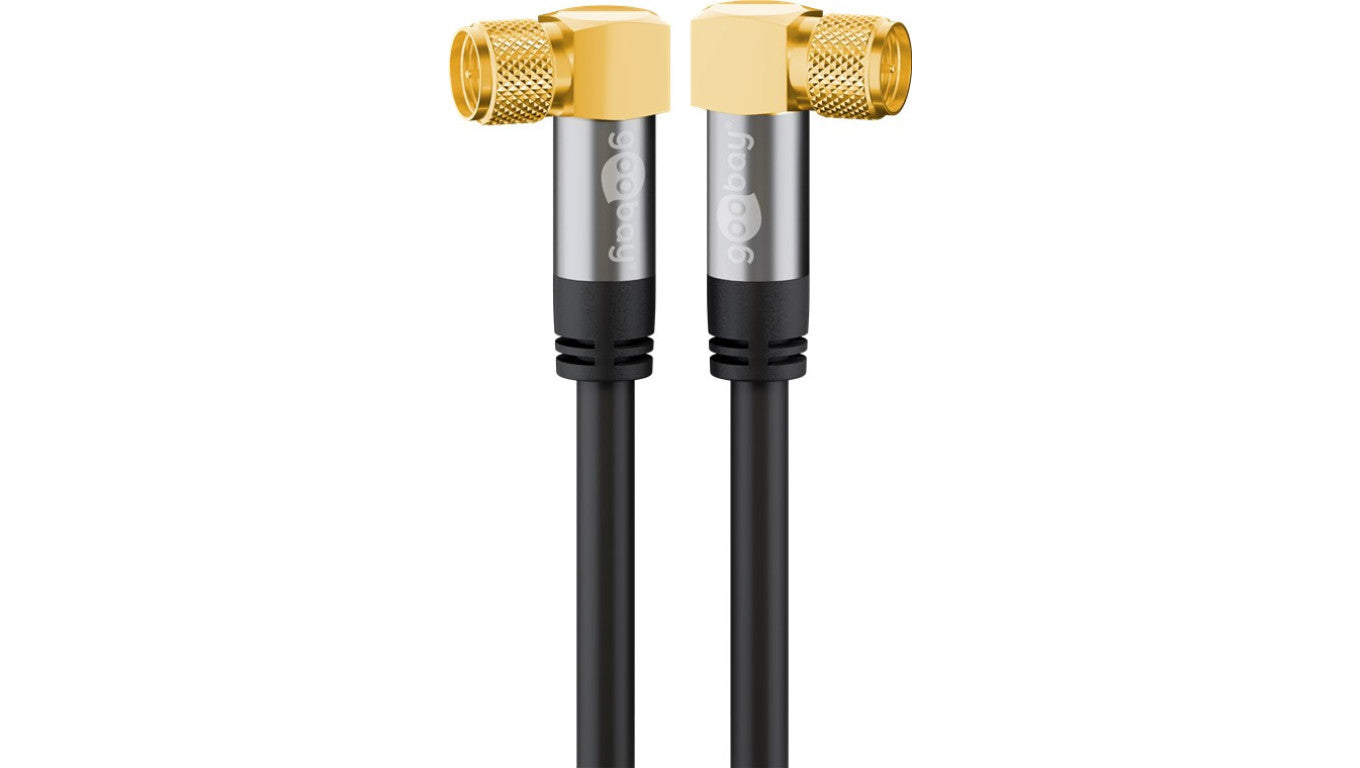Kabel antenowy SAT (typ 135 dB), poczwórne ekranowanie - Długość kabla 10 m