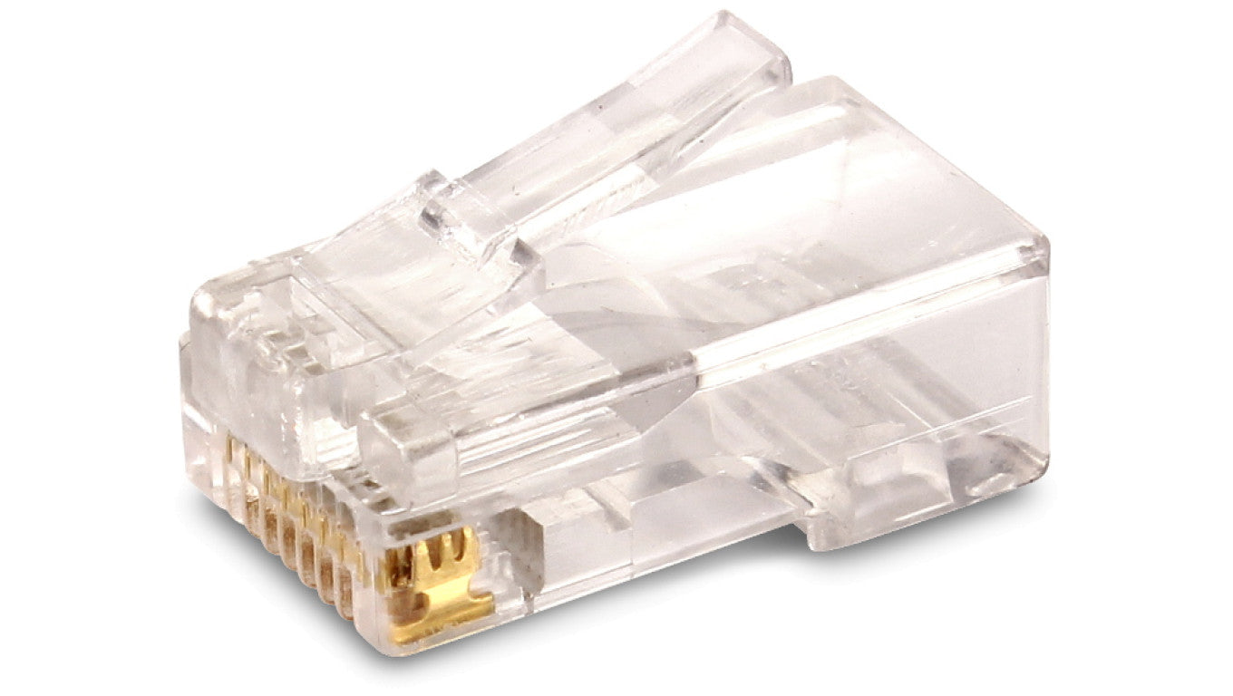 Wtyk sieciowy RJ45 kat. 5e 8P8C, 100 szt. (GF-RJ45-5UTP-100) GETFORT