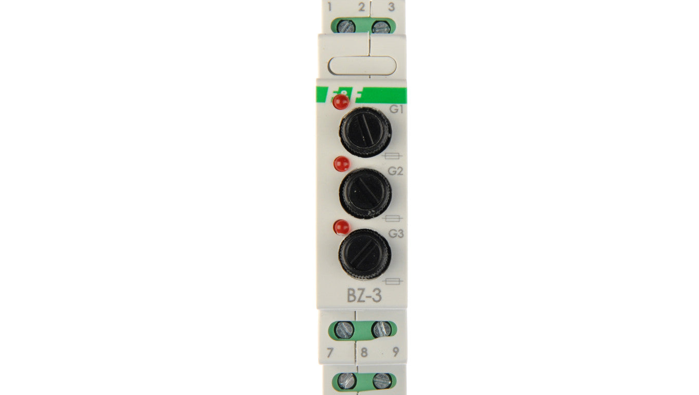 Gniazdo bezpiecznikowe cylindryczne 3P 5x20mm BZ-3