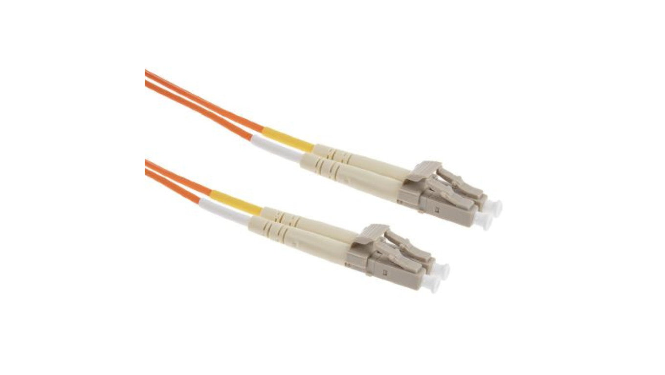 Kabel światłowodowy, średnica: 62.5/125μm, OM1 Wielomodowy, Pomarańczowy, LC / LC