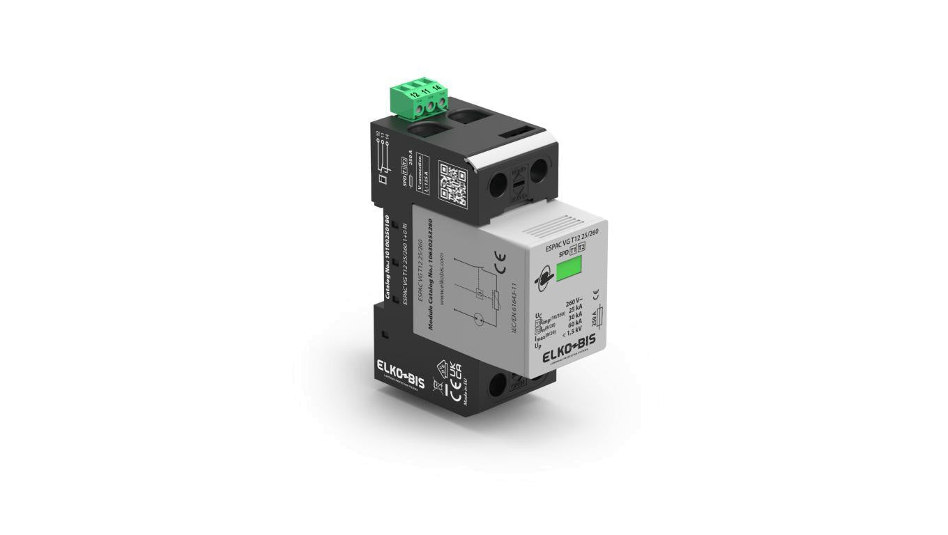 Ogranicznik przepięć ESPAC VG T12 25/260 1+0 RI 10100250180