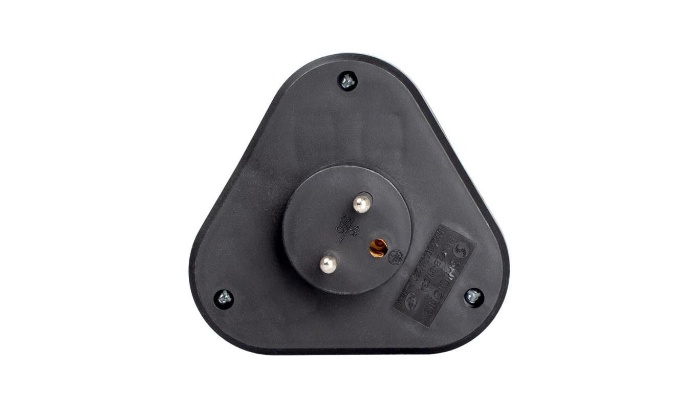 Rozgałęźnik sieciowy 3x 2P+0 3500W 230V czarny VA0133B VAYOX