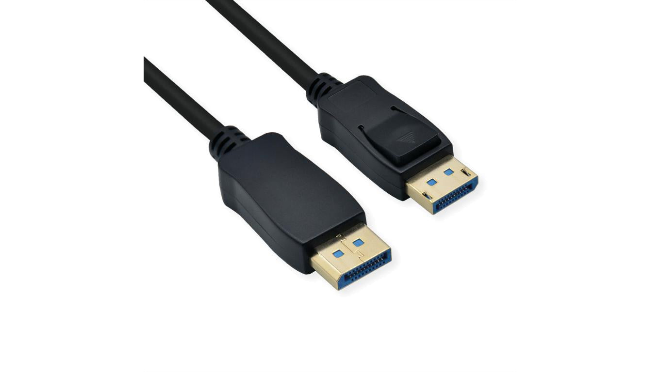 Kabel ROLINE DisplayPort, v2.0, DP M - M, czarny, 2 m