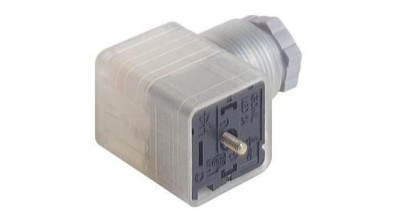 Złącze zaworowe 3+PE dławik M16 GDML 3011 LED 230 RG