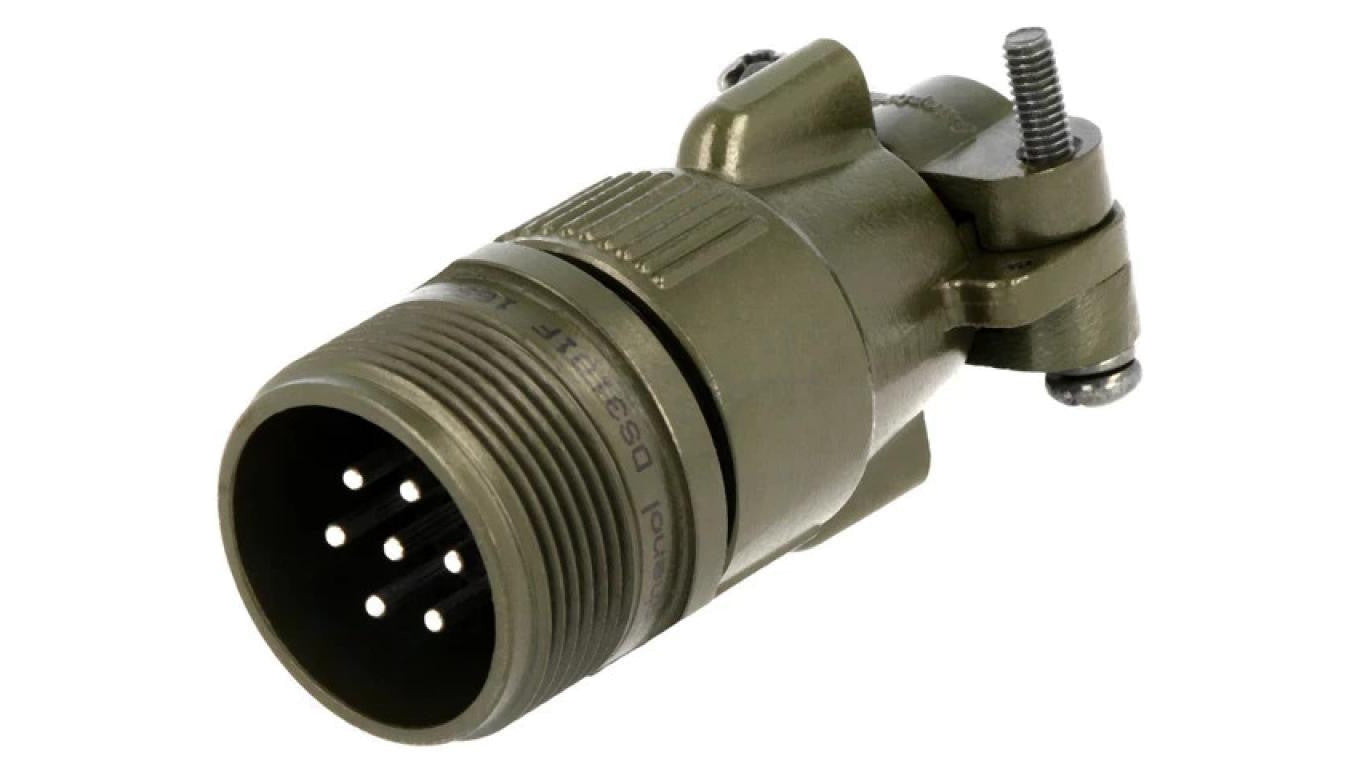 Złącze okrągłe rozmiar 16S MS/DS stop aluminium DS3101F 16S-1P