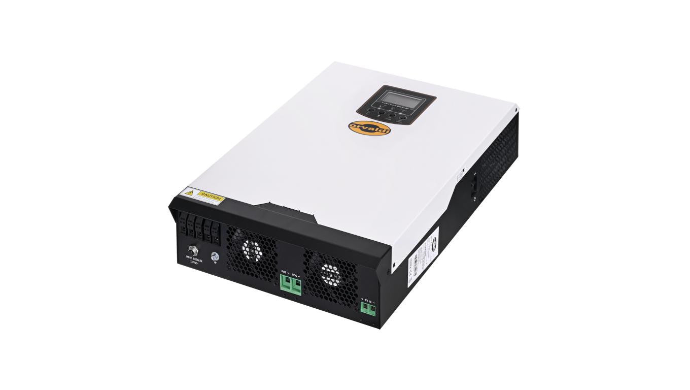 Inverter solarny Orvaldi MKS5K Solar 5kVA/5kW easy MPPT 3kW 48VDC - PVmax 145V DC 5000VA/5000W czysta sinusoida VMKS5K