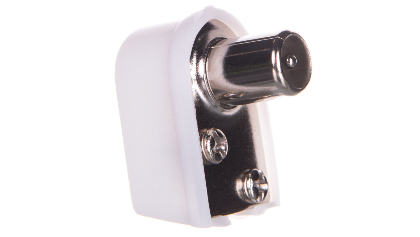 Wtyczka antenowa kątowa TV IEC 11502 /10szt./