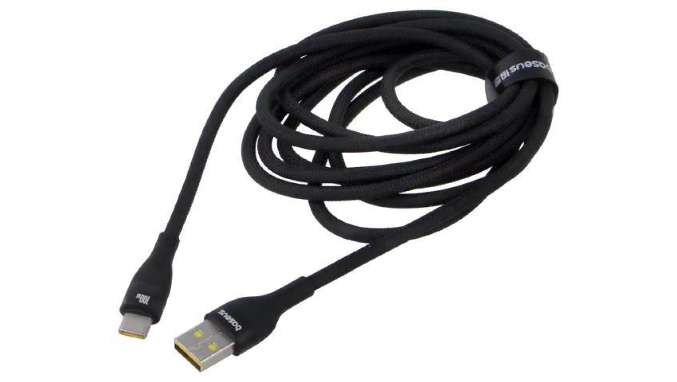 Kabel High Speed, USB 2.0 USB A wtyk - USB C wtyk 2m czarny CB000086