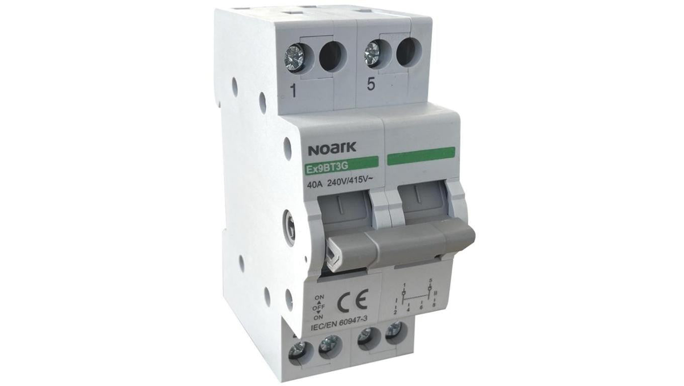 Przełącznik modułowy I-0-II 2P 40A Ex9BT3G