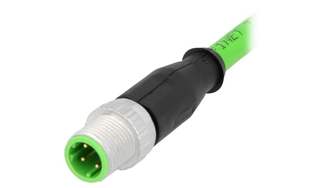 Złącze M12 męskie proste 1,5m 4-PIN 21349200405015