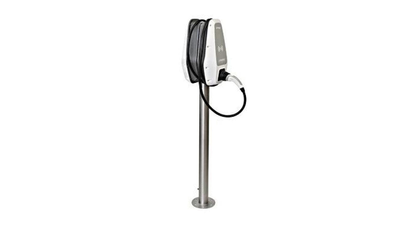 Słupek montażowy i-CHARGE CION dla 2x CION, stal nierdzewna