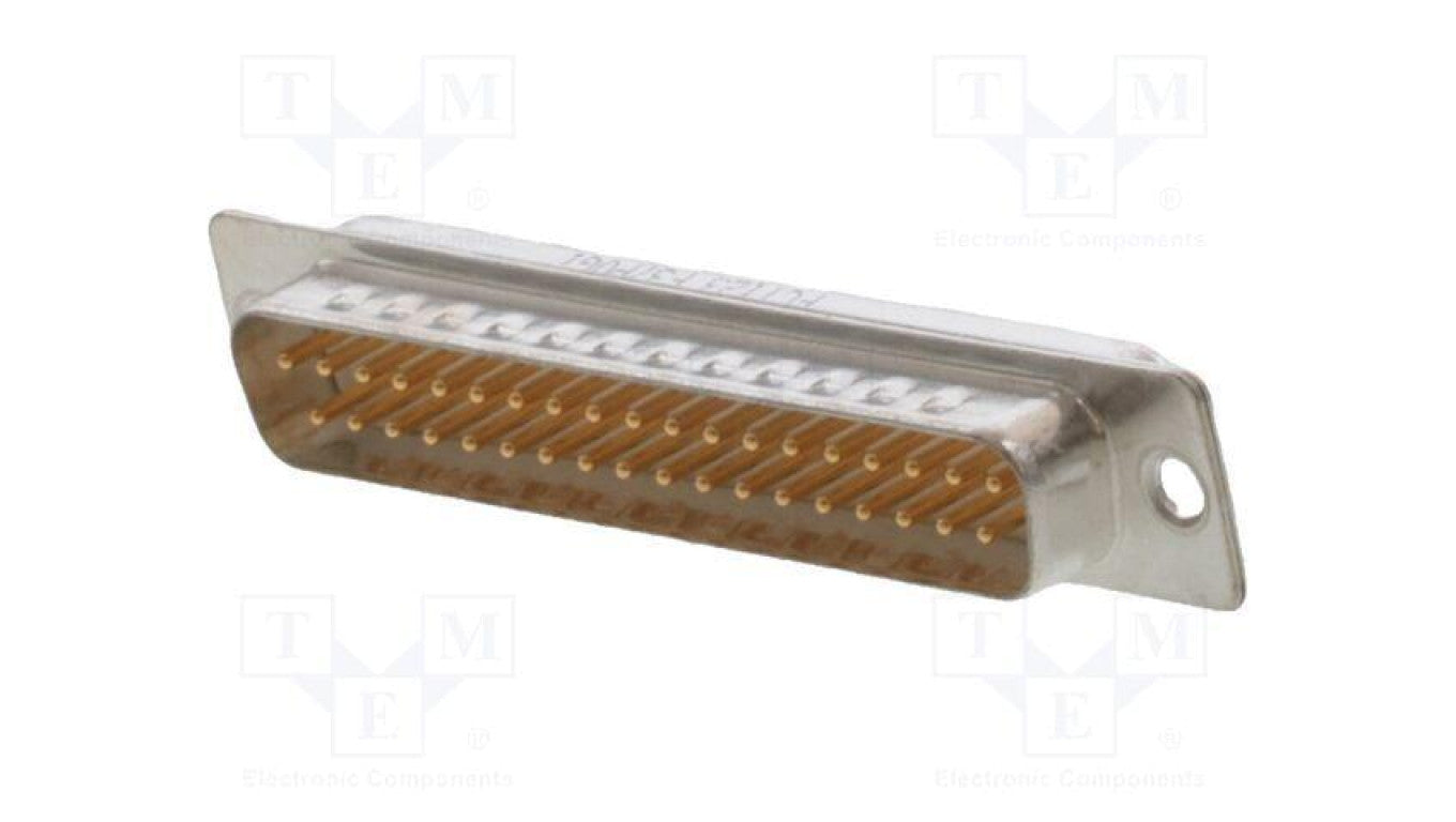 Złącze D-Sub PIN 37 wtyk męskie na panel na przewód proste 173109-0070