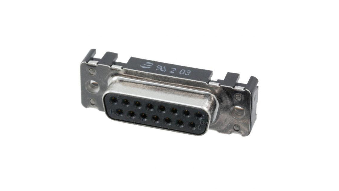 D-Sub PIN: 15 gniazdo żeńskie proste THT UNC 4-40 09662116502