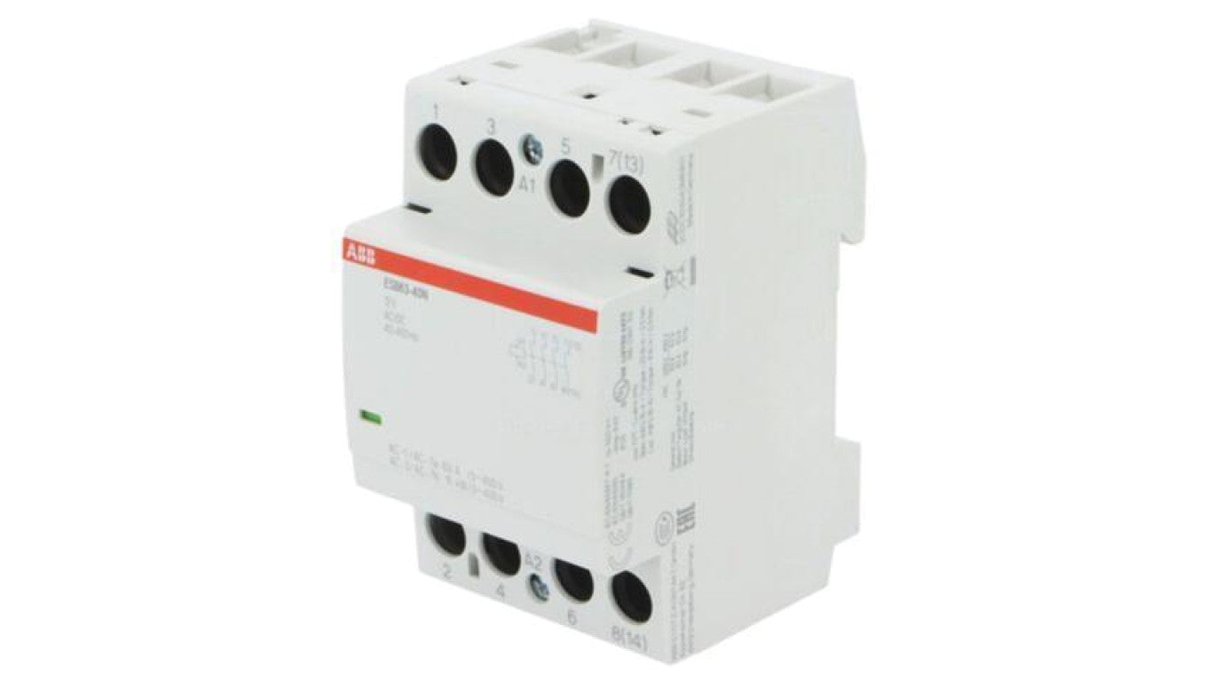 ESB63-40N-14 Stycznik 4-biegunowy instalacyjny, 63A, 12VAC,12VDC, NO x4