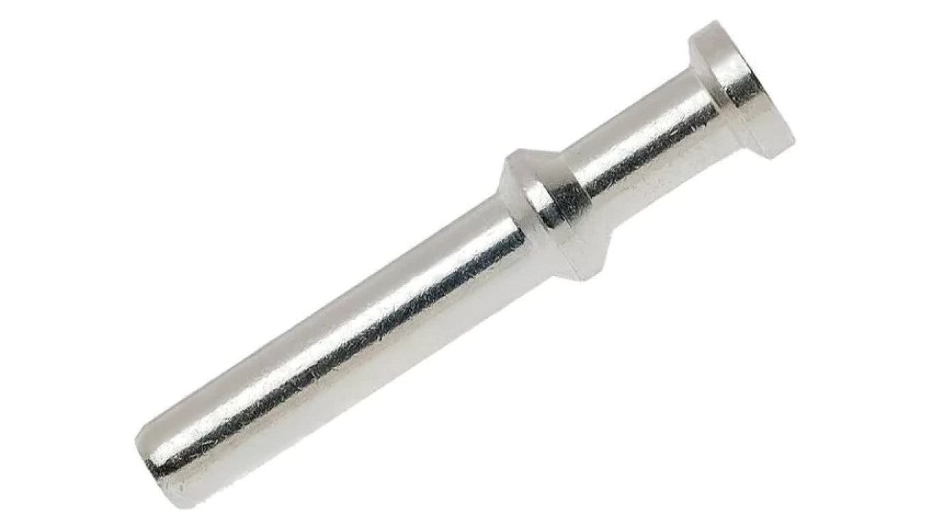 Styk męskie stop miedzi srebrzony 4mm2 Han C zaciskanie 40A 09320006107