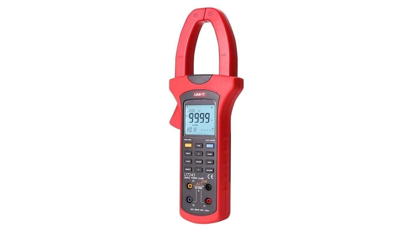 Miernik mocy cęgowy 1000A AC True RMS z pomiarem mocy i energii UT-243
